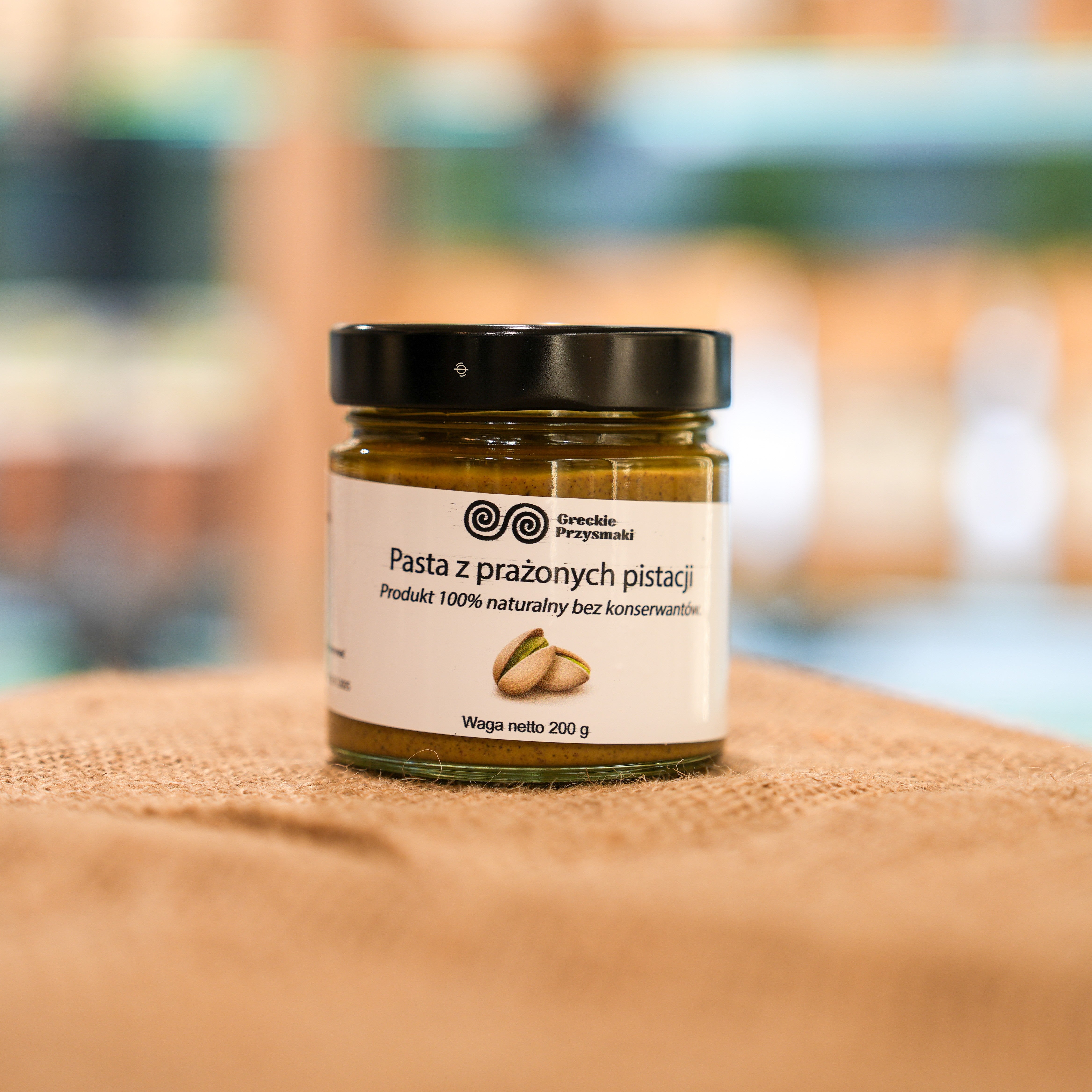 Pasta z prażonych pistacji - 200g