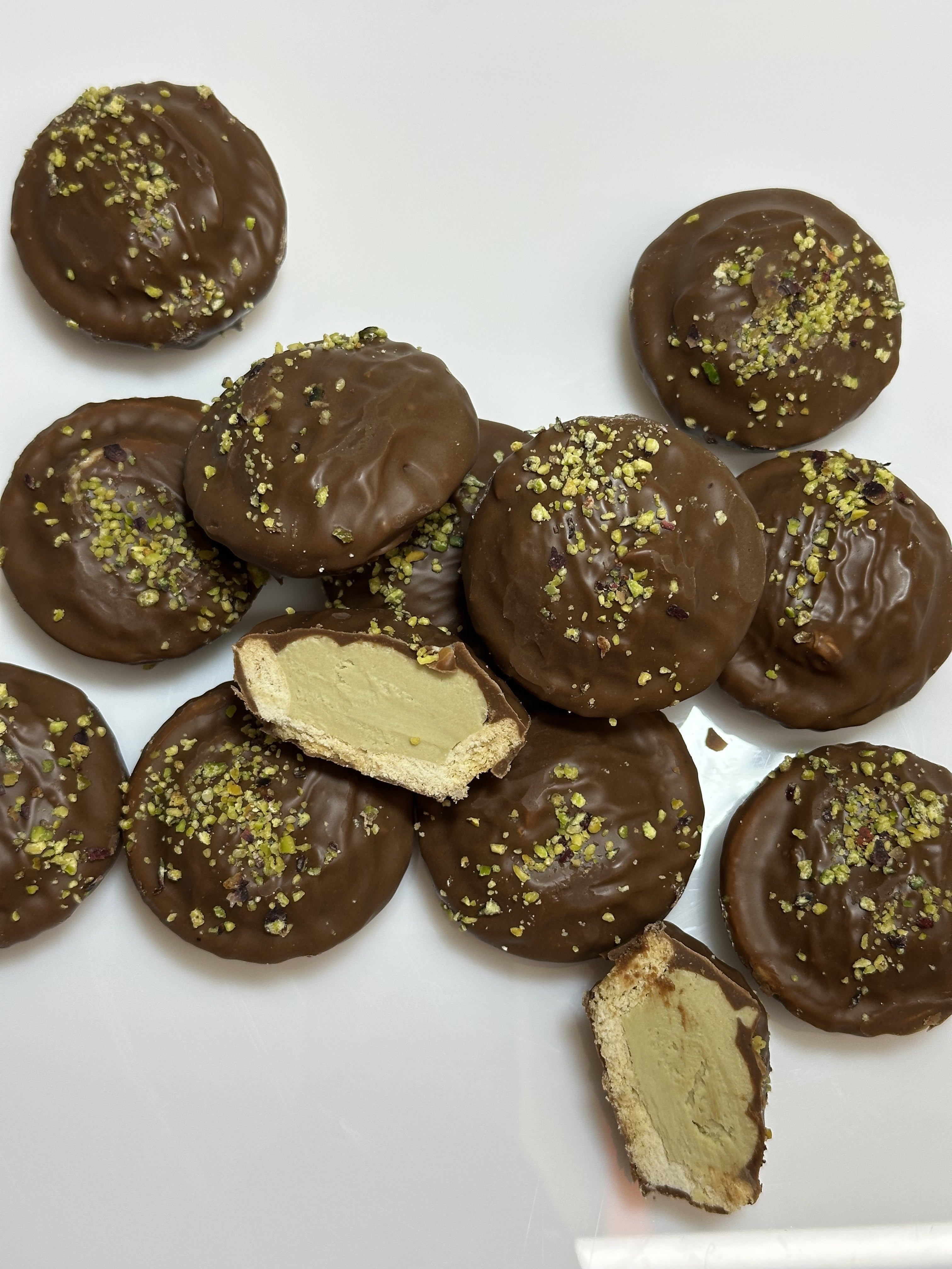 Mini tarta pistacjowa