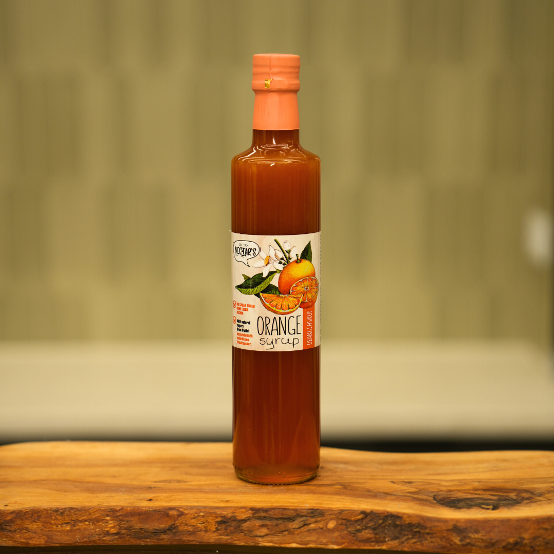 Syrop pomarańczowy bez dodatku cukru 500 ml