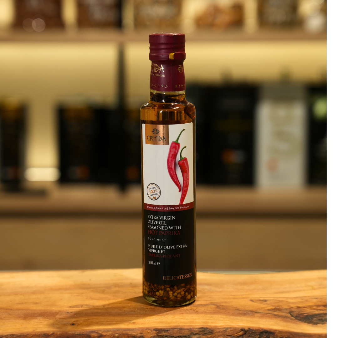 Oliwa z oliwek Dorica z papryką 0.3% 250 ml