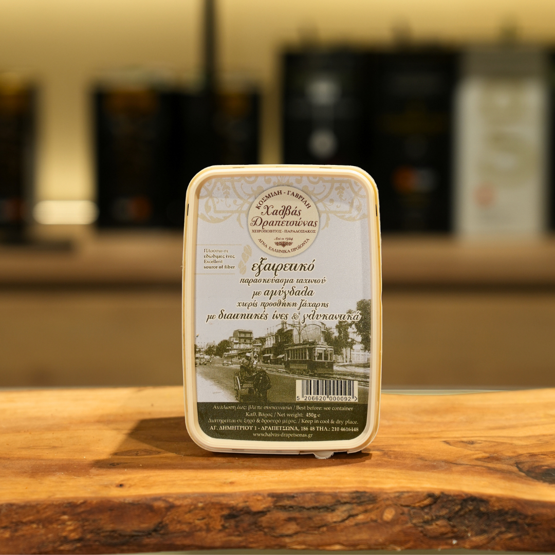 Chałwa bez cukru z migdałami 450 g