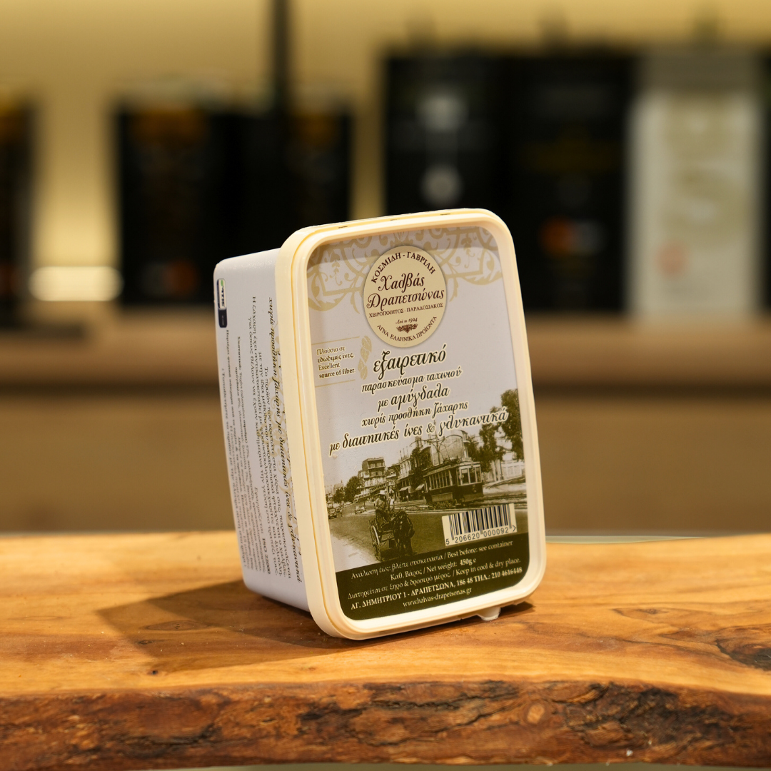 Chałwa bez cukru z migdałami 450 g
