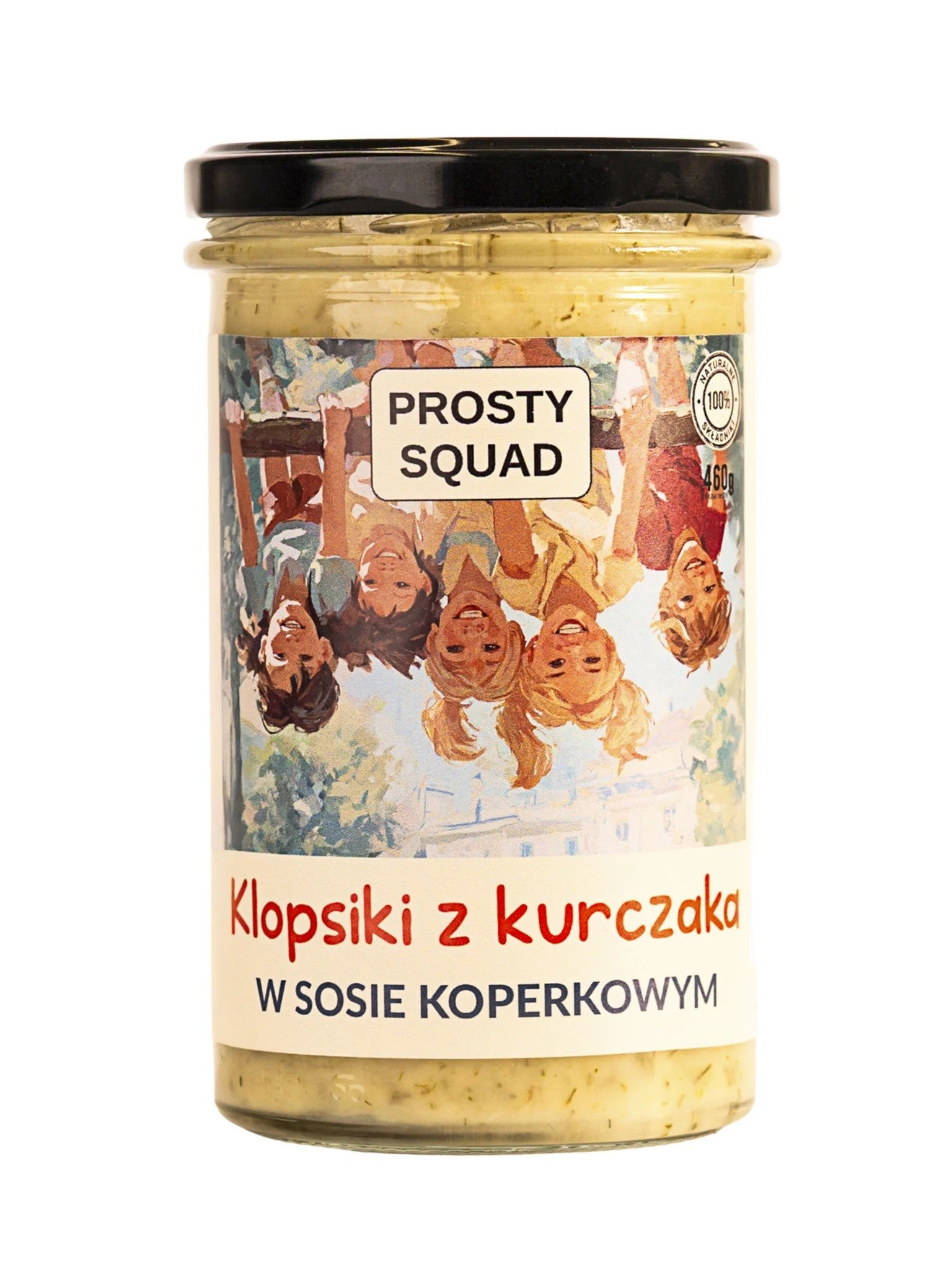 Klopsiki z kurczaka w sosie koperkowym 460 g