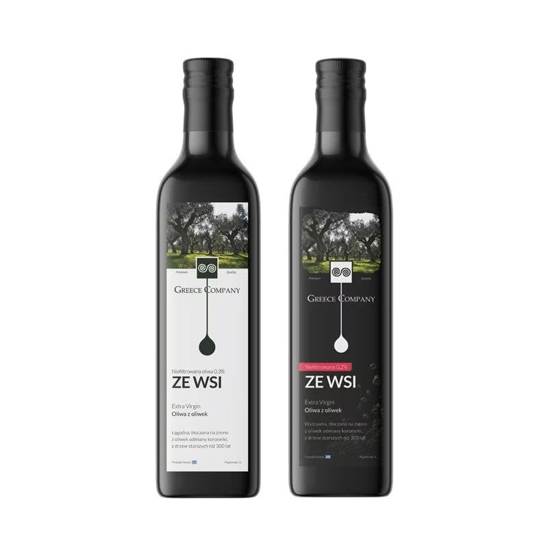 PAKIET MIX 36 x Oliwa "ZE WSI" Niefiltrowana 1 L