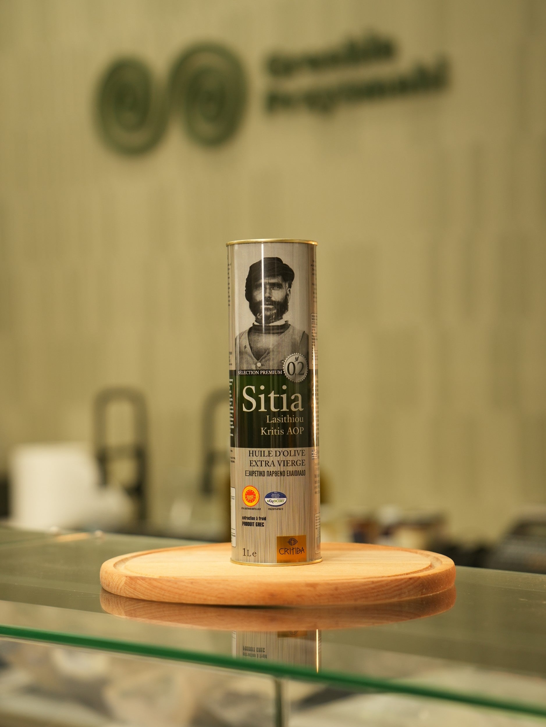 Oliwa z oliwek Sitia extra virgin Lasithiou 0.2% 1 l - Critida