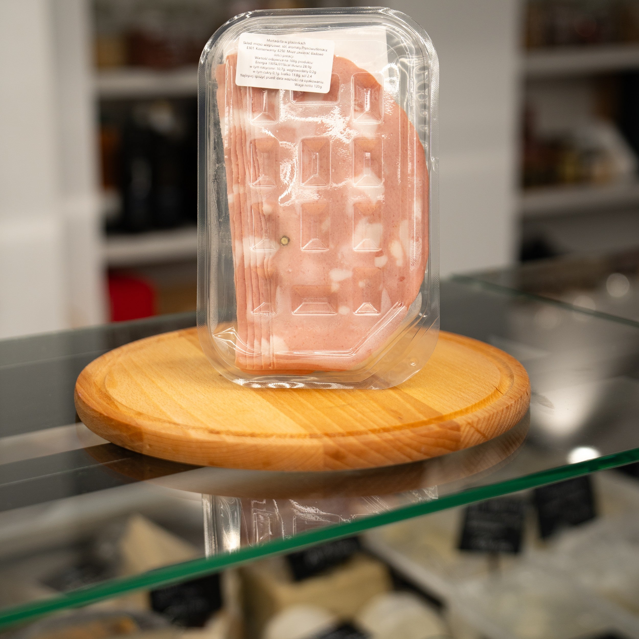 Mortadella w plastrach 120g