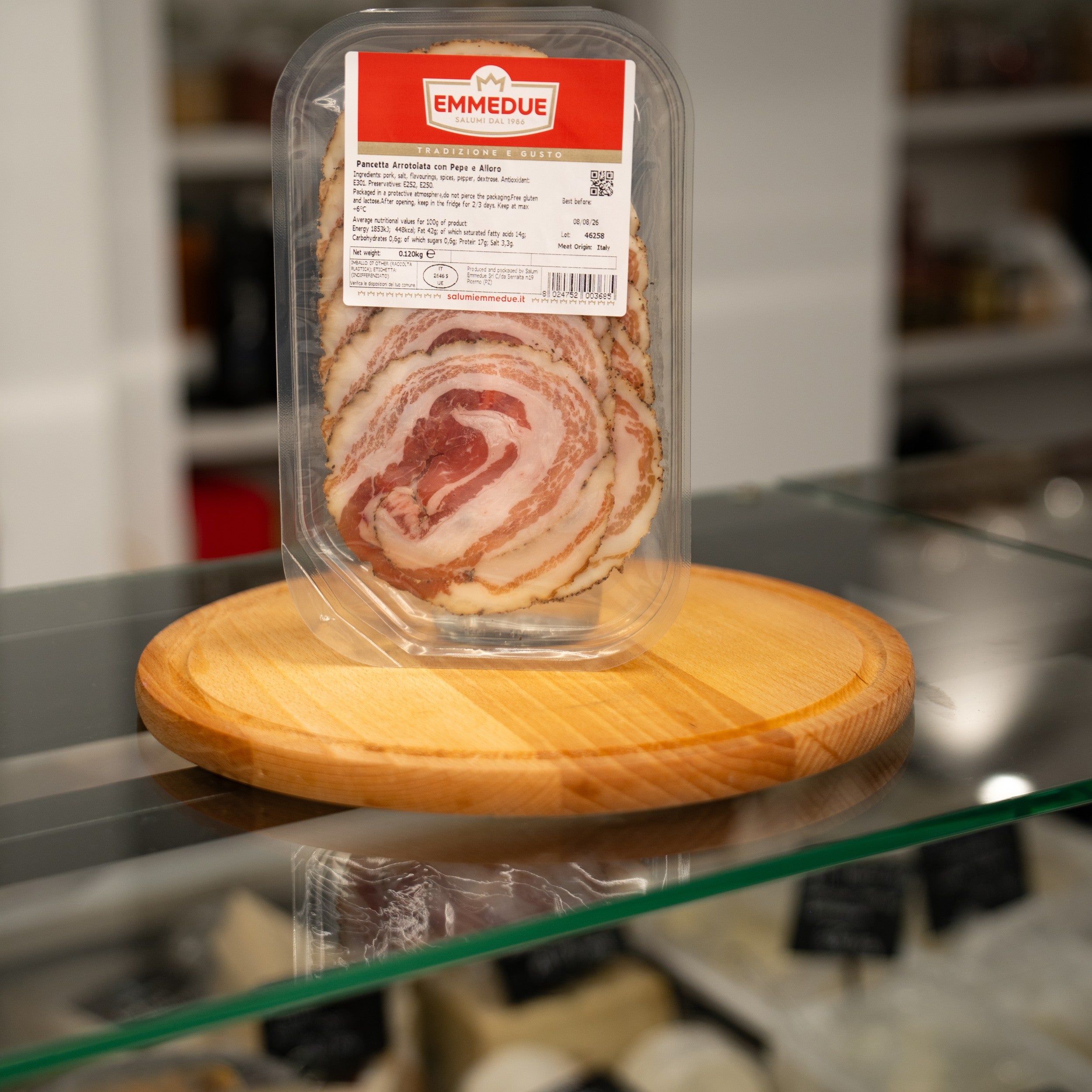 Pancetta z pieprzem 120g