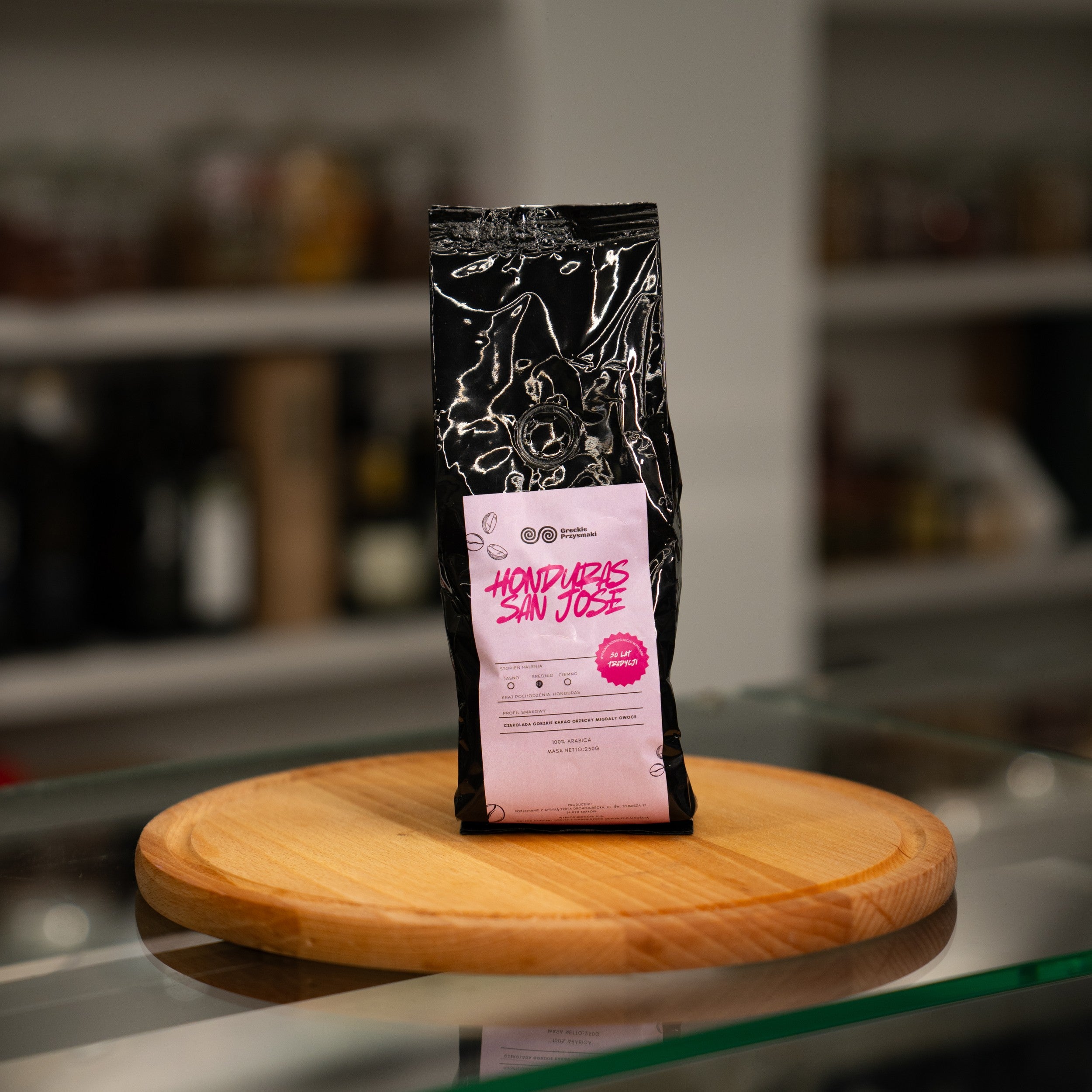 Kawa Honduras SHG San Jose średnio palona ziarnista 250g