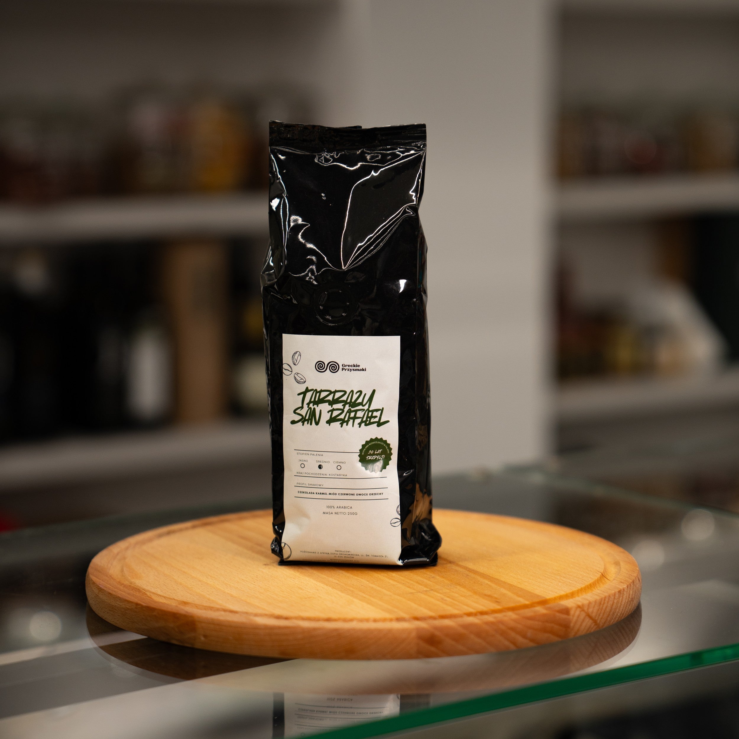 Kawa Kostaryka Tarrazu San Rafael średnio palona ziarnista 250g