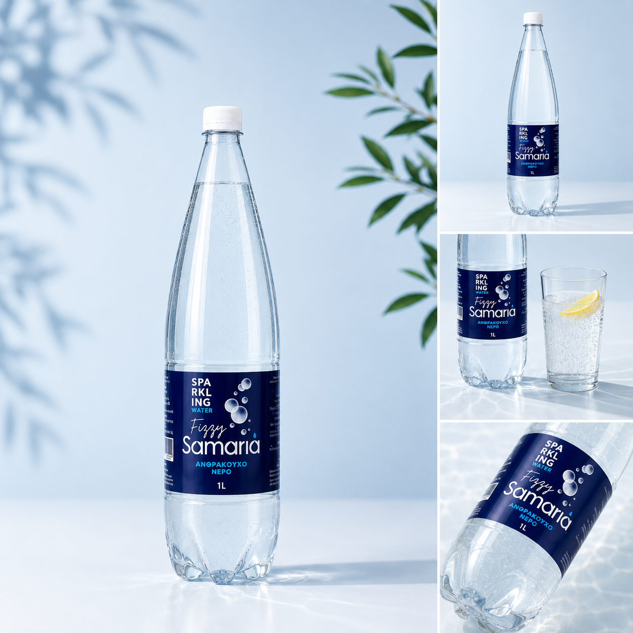 Woda gazowana 1 L